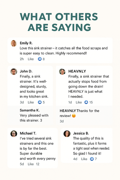 Heavnly PureFlow™ Sink Strainer