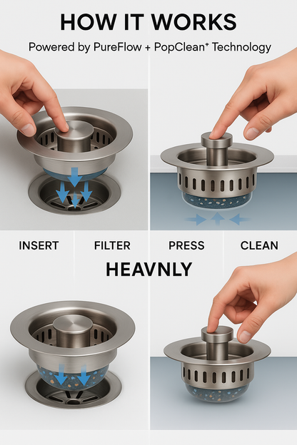 Heavnly PureFlow™ Sink Strainer