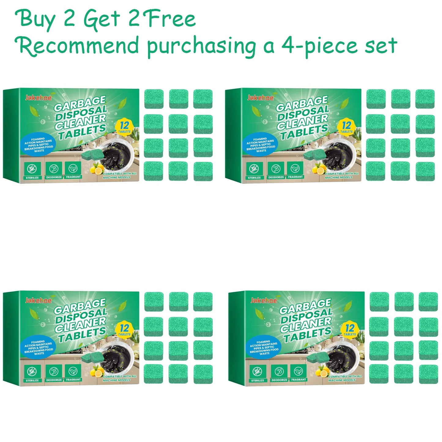 Drain Deodorizing Tabs